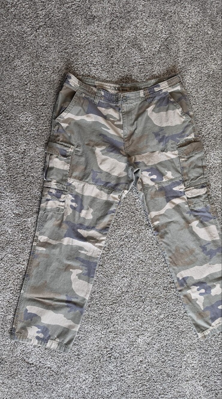 Red Head Brand Co. Cotton Cargo Pants - Camo, 42x34